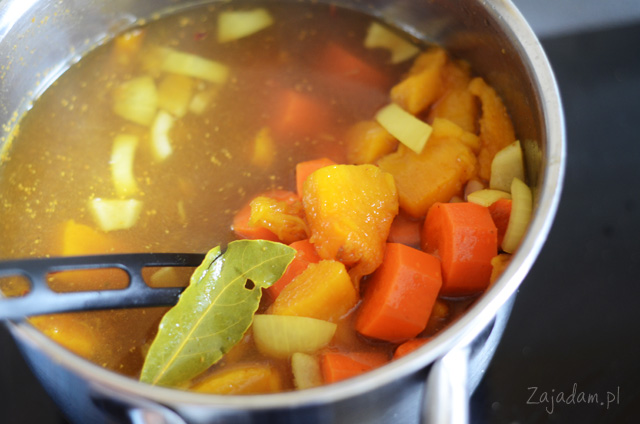 zupa krem dyniowa marchewkowa przepis