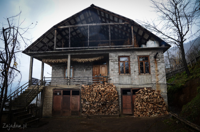 Gruzja - wieś Gobroneti w regionie Adżaria