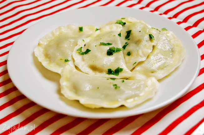 Pierogi ze szpinakiem