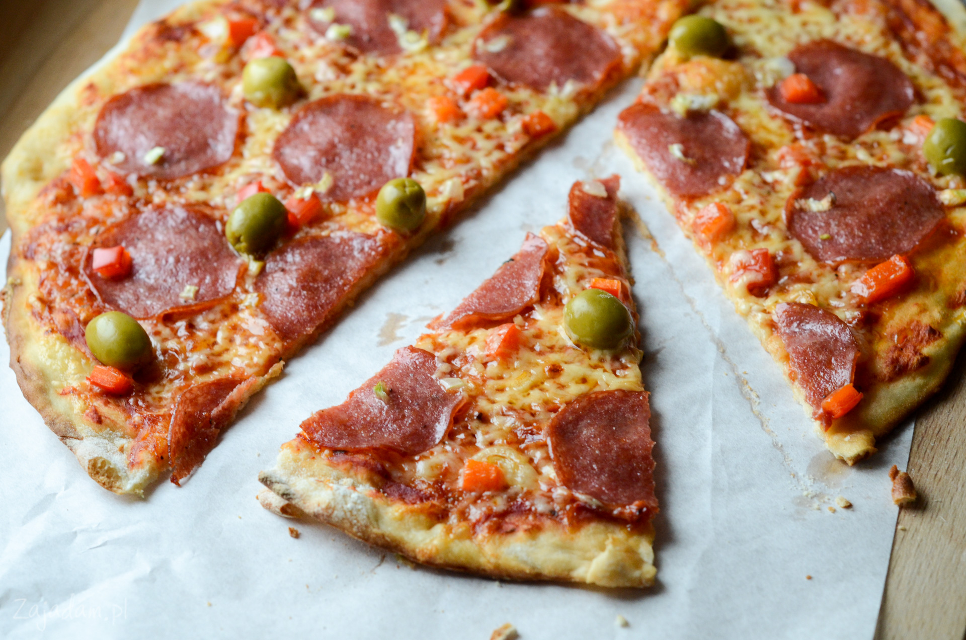 Pizza pepperoni - zajadam.pl