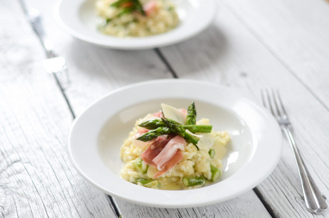 Risotto ze szparagami