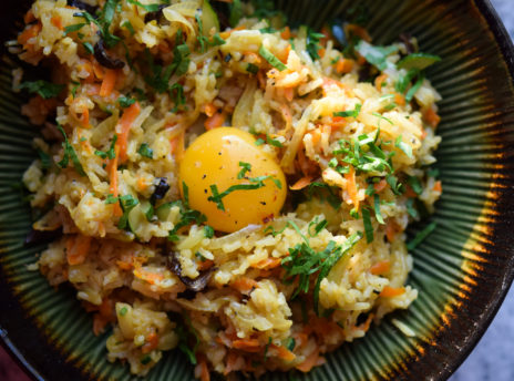 ryż smażony z warzywami