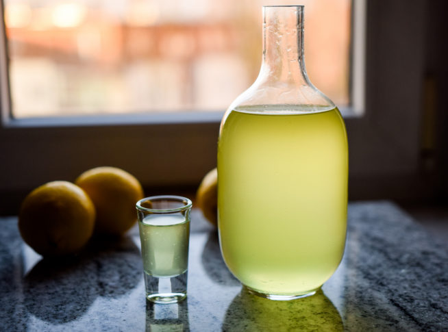 Limoncello - przepis na likier cytrynowy