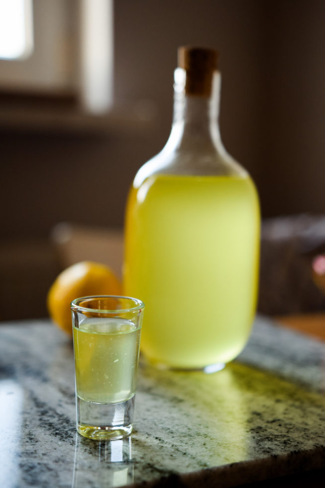 Limoncello - przepis na likier cytrynowy