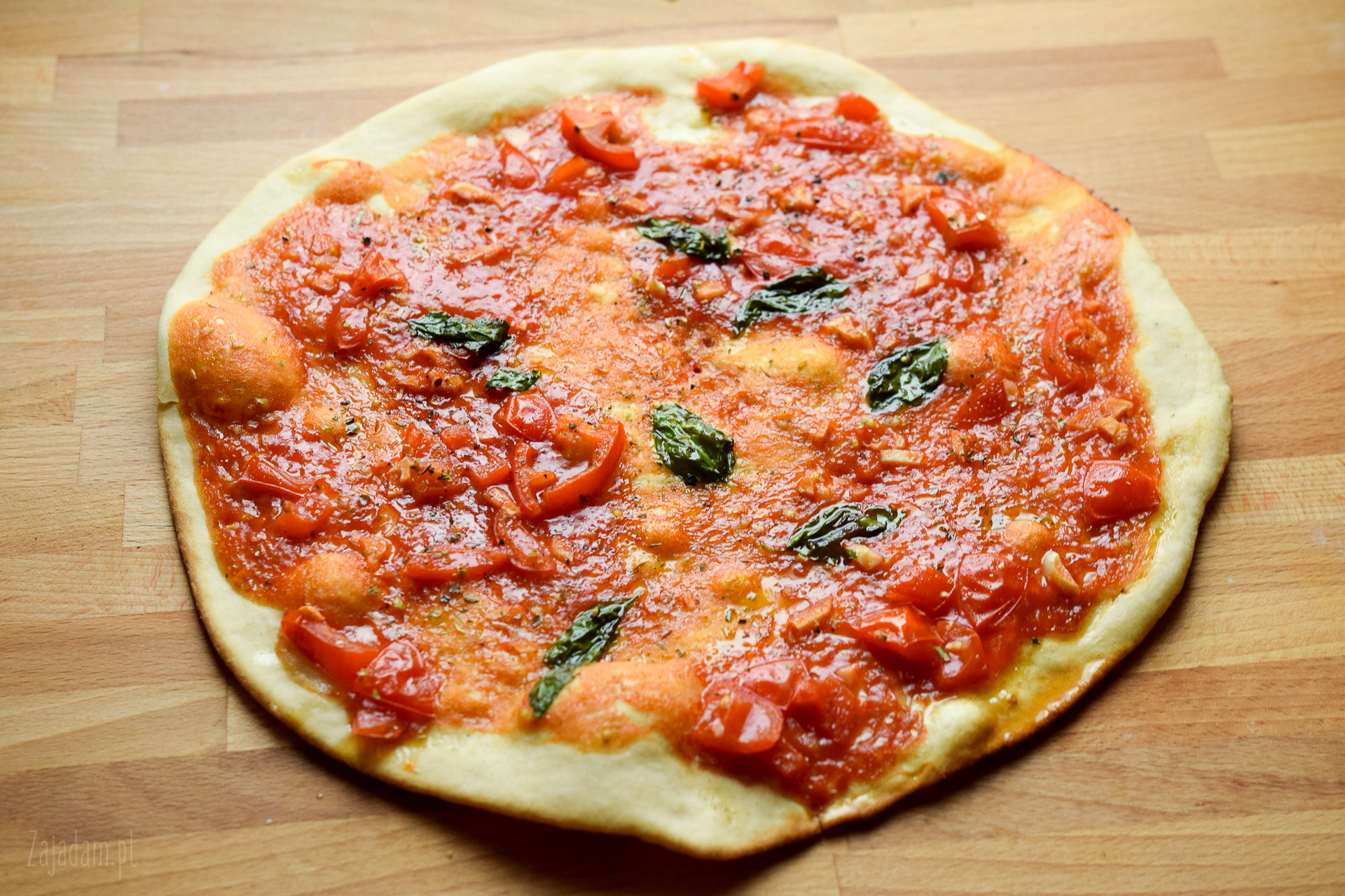 Pizza marinara przepis