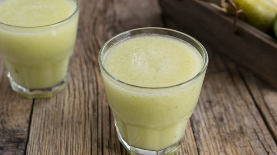 Smoothie z melonem, ogórkiem i gruszką